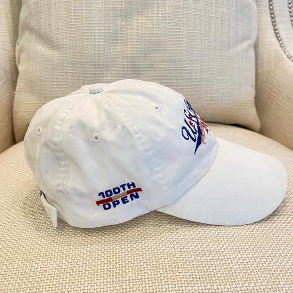 Vintage US Open 2000 Pebble Beach White Hat 100th Anniversary Hat - Picture 6 of 12